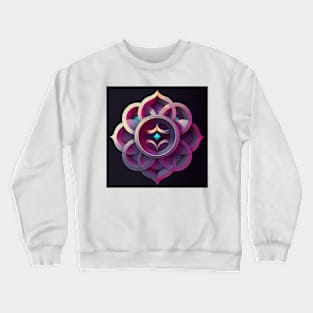 Sacred Geometry Mandala Crewneck Sweatshirt